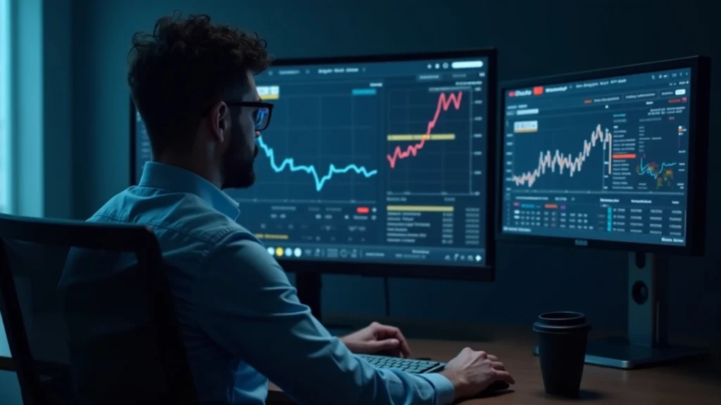 Corporate office, screen shows ETH and BitMine's growing validator queue, analyst reviews staking metrics.