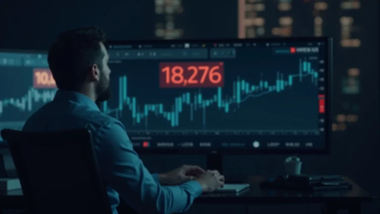 Newsroom analyst eyes HBAR chart with breakdown level highlighted, signaling potential bounce or 16% drop.