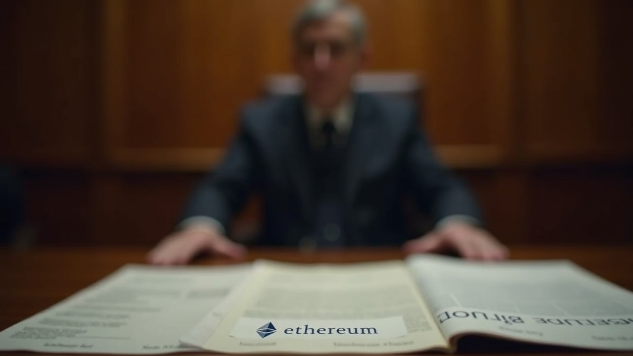 New York judge with Ethereum logo on court documents and briefs referencing Arbitrum and Kelp DAO.