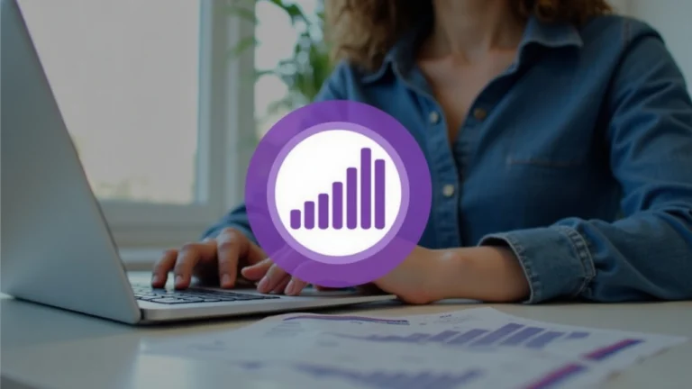 CAKE logo with rising revenue chart and burn icon, PancakeSwap branding in a newsroom setting