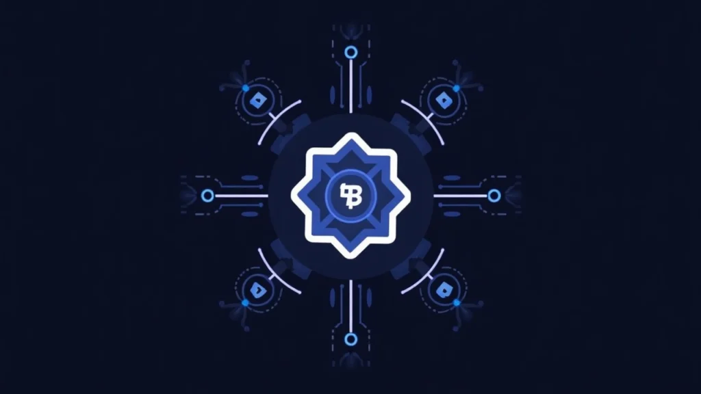 Centered THORChain logo with vault icons and network lines, signaling restored trading after a 39-day outage.