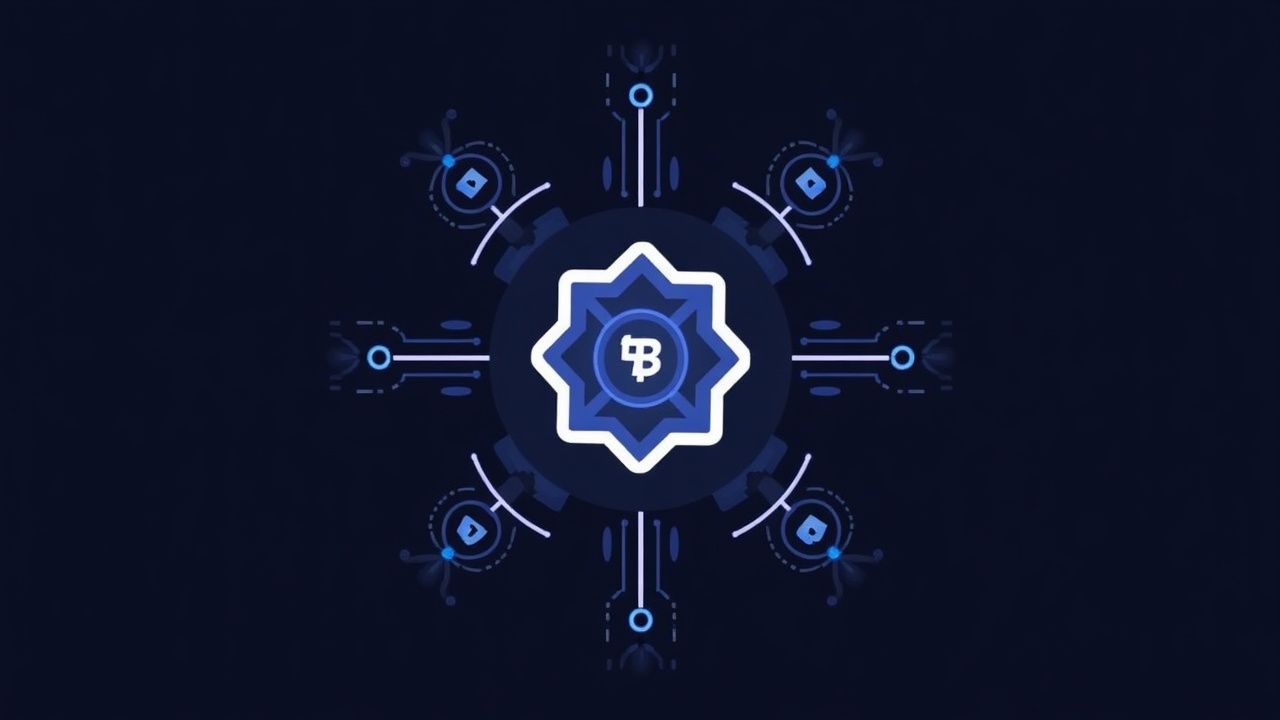 Centered THORChain logo with vault icons and network lines, signaling restored trading after a 39-day outage.