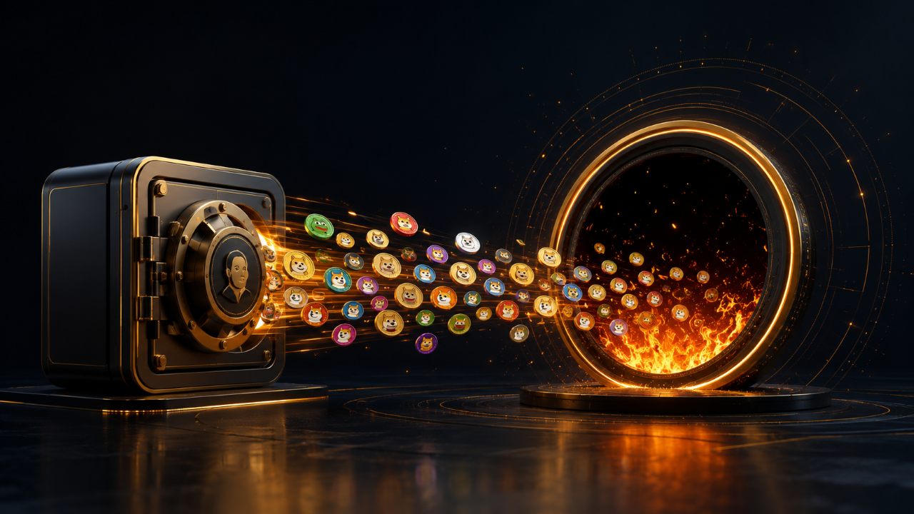 CZ Burns Millions in Spam Meme Coins