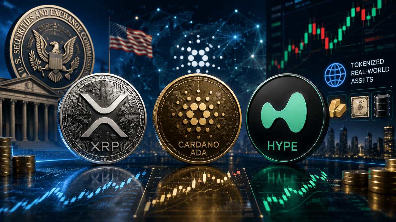 XRP, CARDANO, HYPE