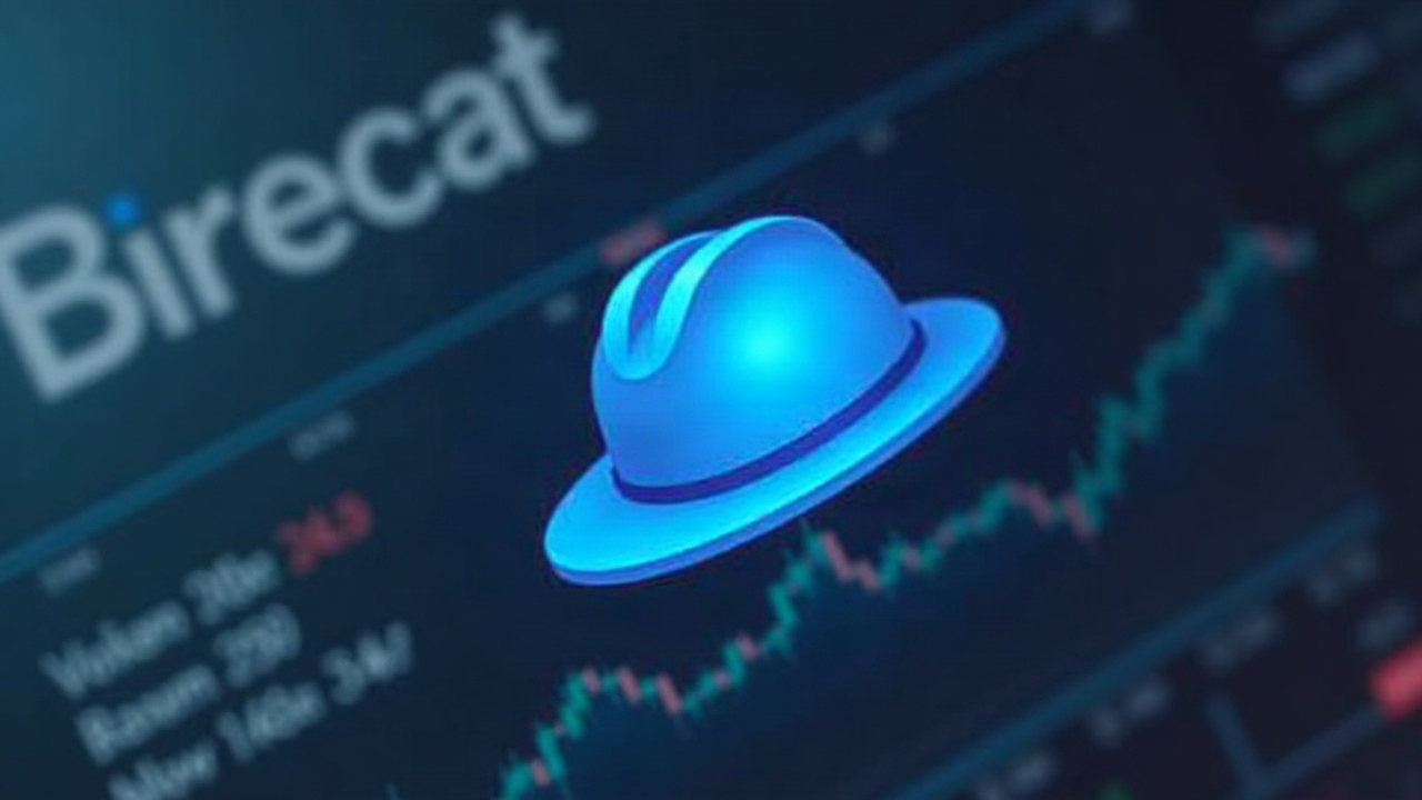 BASECAT logo with a blue hardhat, shown alongside Coinbase trading interface and Base branding in a clean newsroom.
